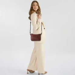 Discount Liebeskind Sky II Mini Bag Umhängetasche Leder 17.5 cm pomegranate