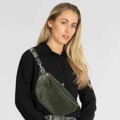 Online Liebeskind Tavia Gürteltasche Leder 27.5 cm cypress green