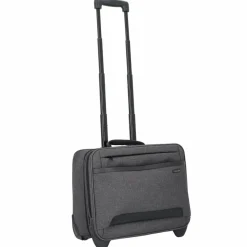 Lightpak Arkon 2-Rollen Businesstrolley 39 cm Laptopfach grau