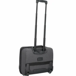 Lightpak Arkon 2-Rollen Businesstrolley 39 cm Laptopfach grau