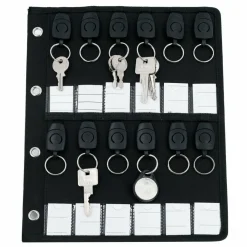 Lightpak Luzon Schlüsselmappe 28,5 cm anthrazit