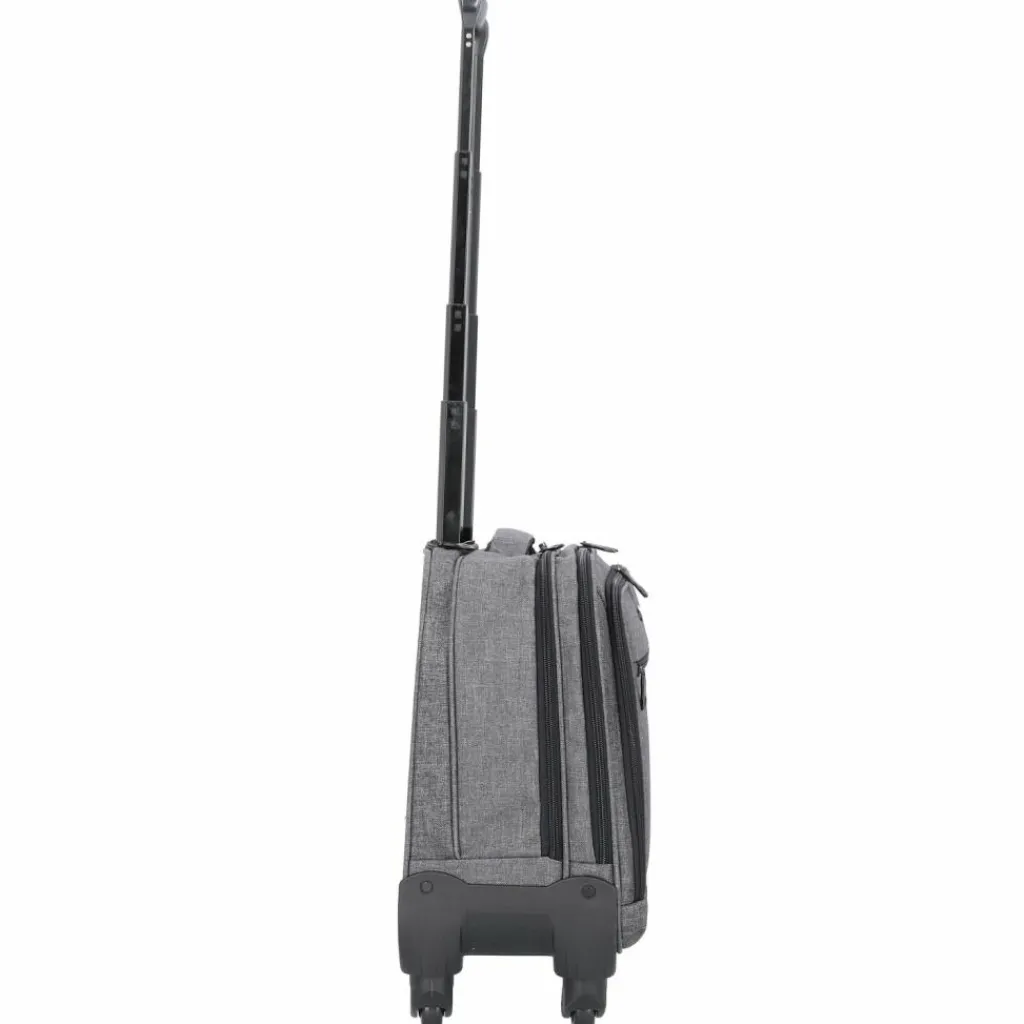 Lightpak Laptoptaschen|Businesstrolleys Mit Laptopfach<Phoenix 4-Rollen Businesstrolley 43 cm Laptopfach grau