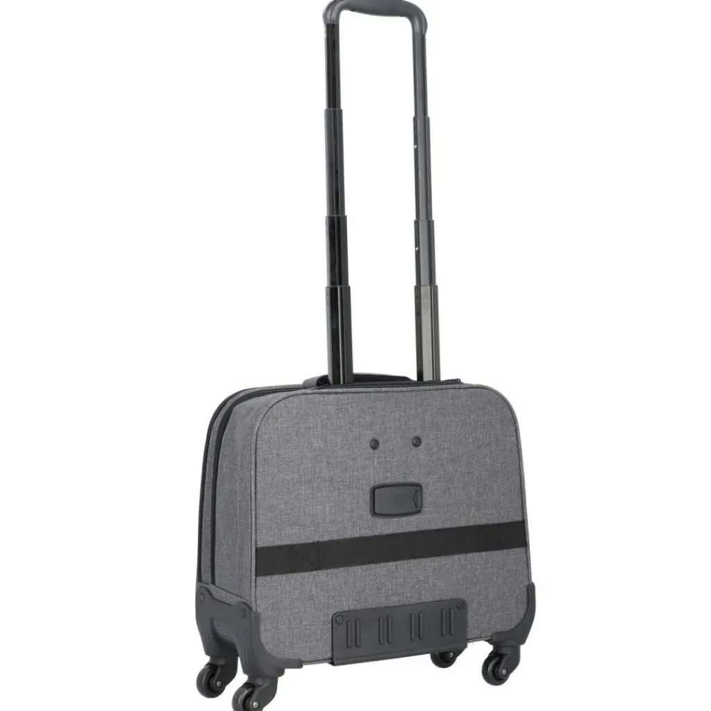 Lightpak Laptoptaschen|Businesstrolleys Mit Laptopfach<Phoenix 4-Rollen Businesstrolley 43 cm Laptopfach grau