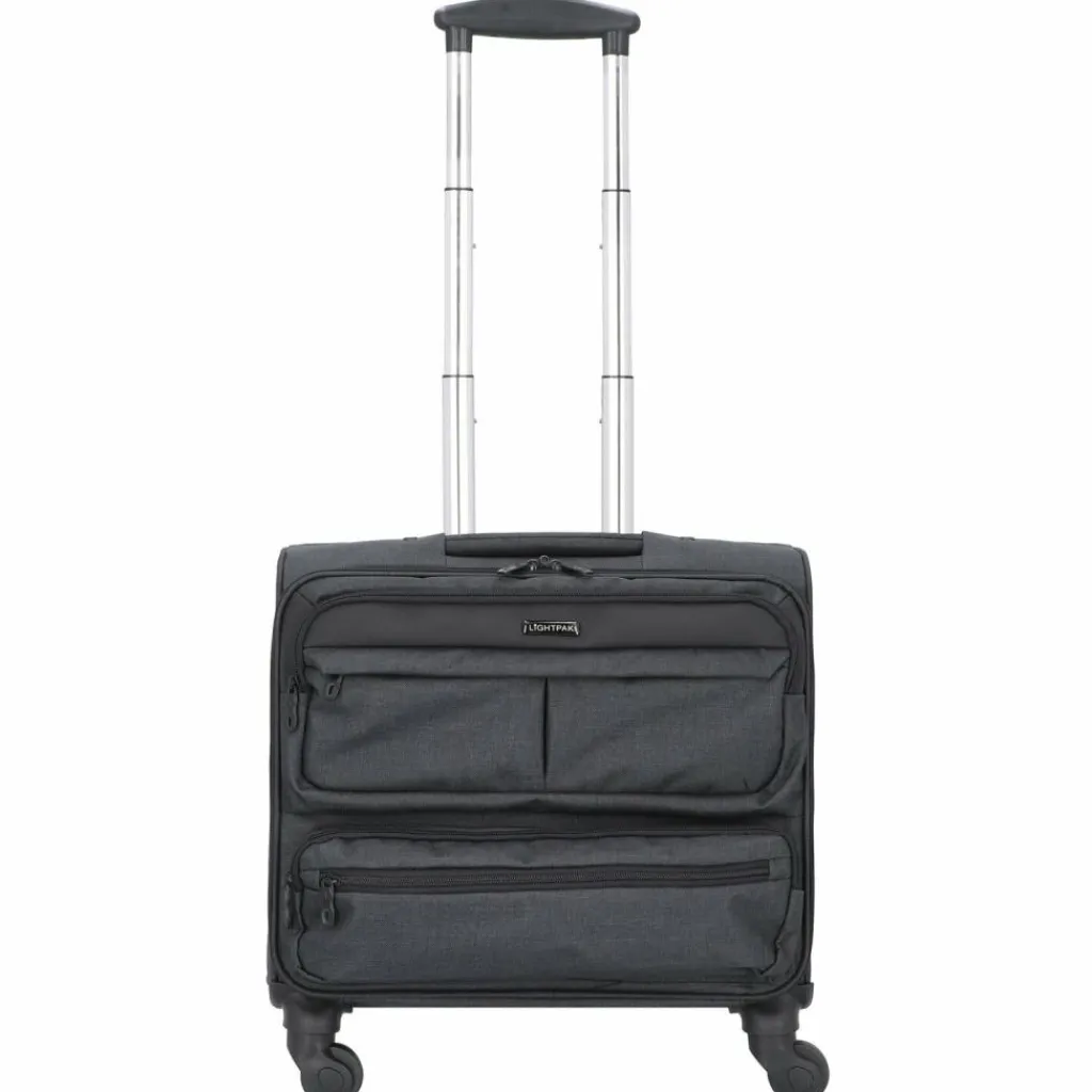 Lightpak Ronney 4-Rollen Businesstrolley 45 cm Laptopfach