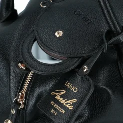 Clearance Liu Jo Amelie Schultertasche L 36 cm nero