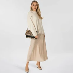 New Liu Jo Caliwen Umhängetasche M 22 cm macul.naturale