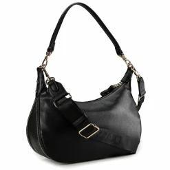 Outlet Liu Jo Kaliska Schultertasche M 32 cm mit Dehnfalte nero