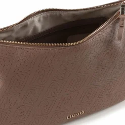 Liu Jo Schultertaschen<Kaliska Schultertasche M 32 cm mit Dehnfalte mocha