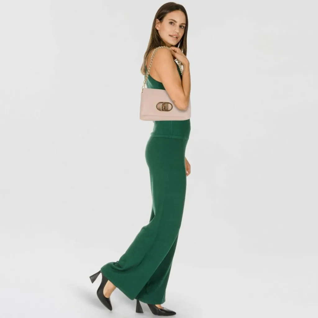 Clearance Liu Jo Lapuffy Schultertasche 26 cm cipria