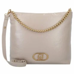 Outlet Liu Jo Lapuffy Schultertasche 35 cm dark sand