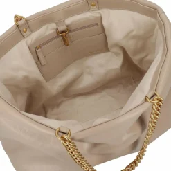 Best Liu Jo Lapuffy Shopper Tasche 40 cm dark sand