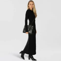 Liu Jo Shopper|Schultertaschen<Manh Shopper Tasche M 31 cm nero