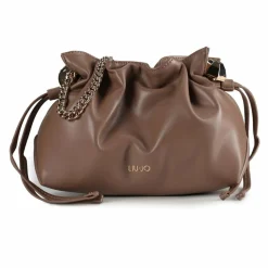 Discount Liu Jo Riccy Schultertasche S 24 cm mocha
