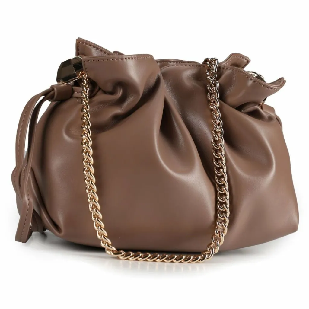 Discount Liu Jo Riccy Schultertasche S 24 cm mocha