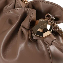 Discount Liu Jo Riccy Schultertasche S 24 cm mocha