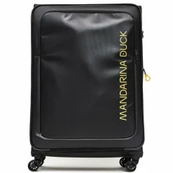 Mandarina Duck Eco Coated 4 Rollen Trolley XL 83 cm mit Dehnfalte