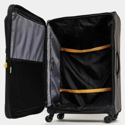 Mandarina Duck Eco Coated 4 Rollen Trolley XL 83 cm mit Dehnfalte