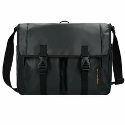 Mandarina Duck Messenger Bags<Eco Coated Messenger 39 cm black