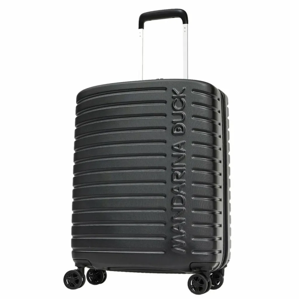 Clearance Mandarina Duck Flyduck 4 Rollen Kabinentrolley 55 cm black