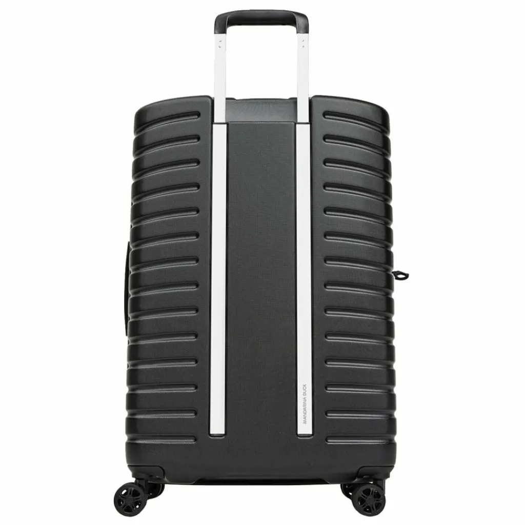 Mandarina Duck 4-Rollen Koffer|Hartgepäck<Flyduck 4 Rollen Trolley 69 cm mit Dehnfalte black
