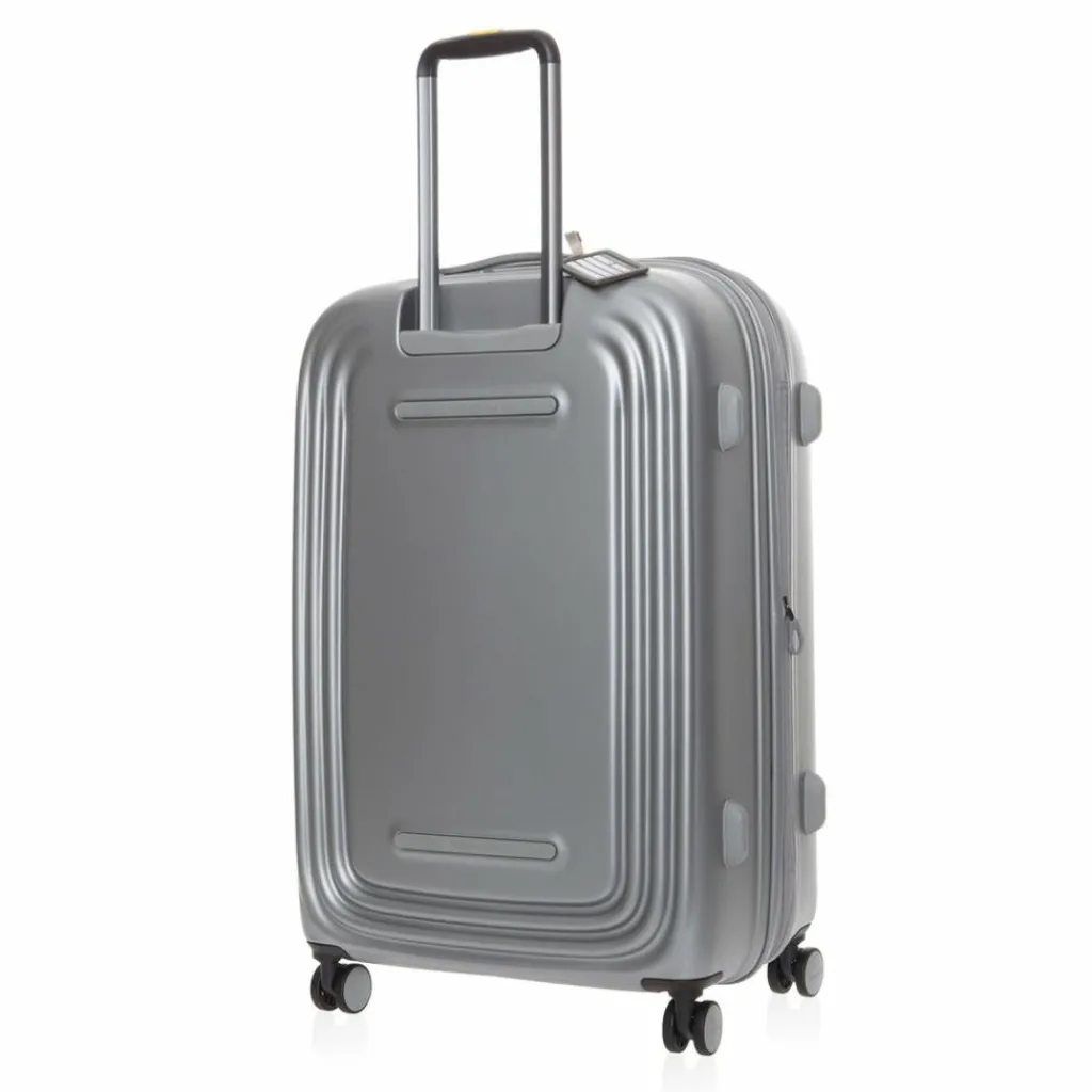 Mandarina Duck 4-Rollen Koffer|Hartgepäck<Logoduck + 4 Rollen Trolley L 75 cm silver
