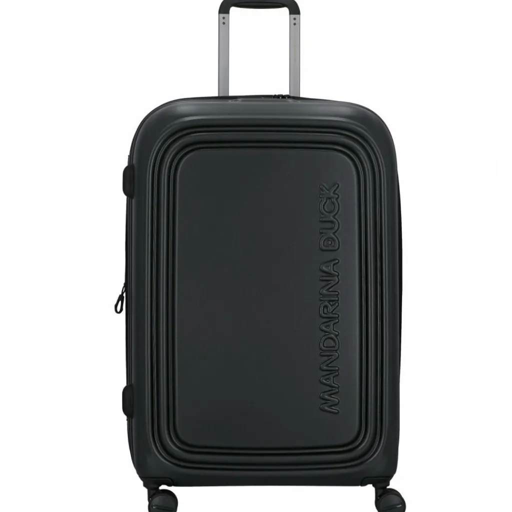 Mandarina Duck Hartgepäck|4-Rollen Koffer<Logoduck + 4 Rollen Trolley L 75 cm black