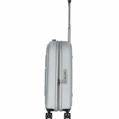 Clearance Mandarina Duck Logoduck + 4 Rollen Kabinentrolley S 55 cm silver