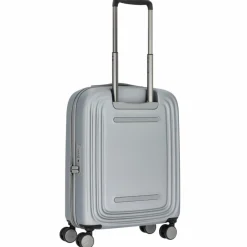 Clearance Mandarina Duck Logoduck + 4 Rollen Kabinentrolley S 55 cm silver