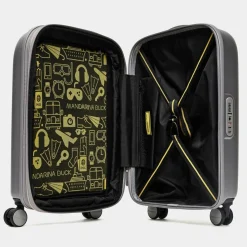 Mandarina Duck Hartgepäck Kabinengepäck|4-Rollen Kabinentrolleys<Logoduck 4-Rollen Kabinentrolley 55 cm silver