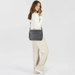 Mandarina Duck Umhängetaschen<MD 20 Umhängetasche 25 cm steel