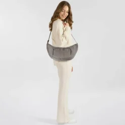 Outlet Mandarina Duck MD20 Umhängetasche 45 cm taupe