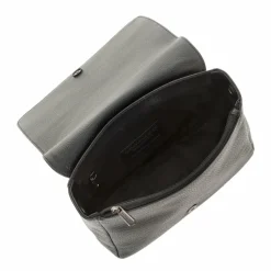 Outlet Mandarina Duck Mellow Leather Umhängetasche Leder 23 cm nero