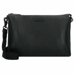Discount Mandarina Duck Mellow Leather Umhängetasche Leder 28 cm nero