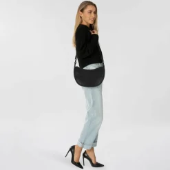 Mandarina Duck Umhängetaschen<Mellow Leather Umhängetasche Leder 33 cm nero