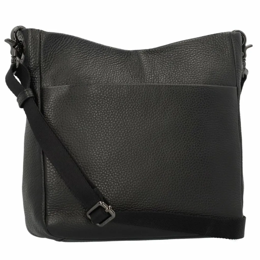 Discount Mandarina Duck Mellow Leather Umhängetasche Leder 30 cm nero