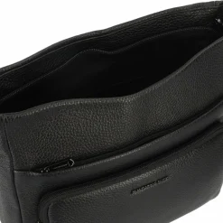 Discount Mandarina Duck Mellow Leather Umhängetasche Leder 30 cm nero