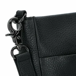 Hot Mandarina Duck Mellow Umhängetasche Leder 27 cm nero