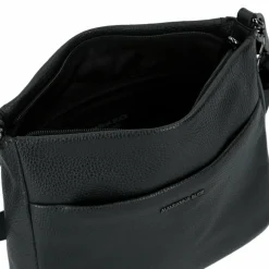 Hot Mandarina Duck Mellow Umhängetasche Leder 27 cm nero