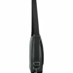 Best Mandarina Duck Mellow Umhängetasche Leder 30 cm nero