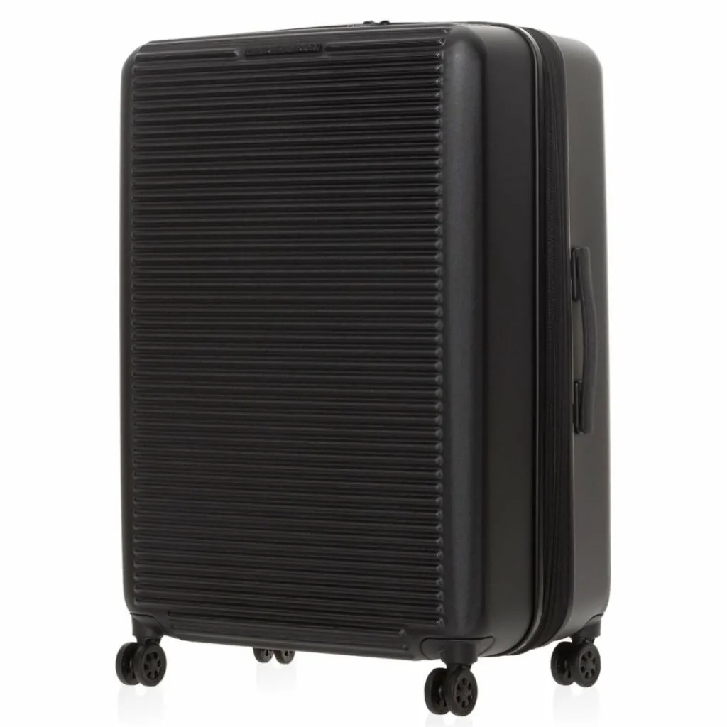 Mandarina Duck Hartgepäck|4-Rollen Koffer<Tank Case 4 Rollen Trolley L 75 cm mit Dehnfalte black