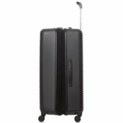 Mandarina Duck Hartgepäck|4-Rollen Koffer<Tank Case 4 Rollen Trolley L 75 cm mit Dehnfalte black