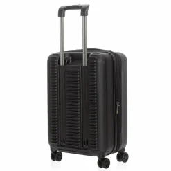 Mandarina Duck Hartgepäck Kabinengepäck|4-Rollen Kabinentrolleys<Tank Case 4 Rollen Kabinentrolley S 55 cm mit Dehnfalte black