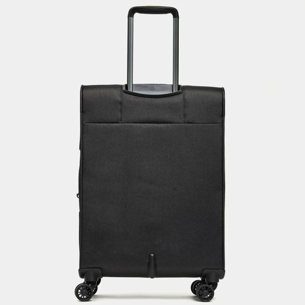 Clearance Mandarina Duck Zephyr 4 Rollen Trolley M 67 cm mit Dehnfalte black