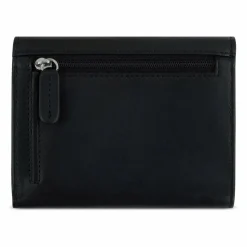 New mano Don Andrea Geldbörse RFID Schutz Leder 12.5 cm schwarz