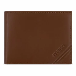 Sale mano Don Antonio Geldbörse Leder 11 cm cognac
