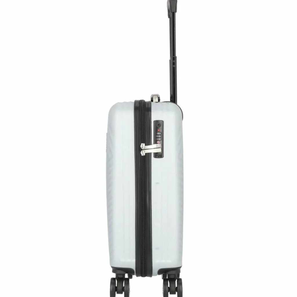 Outlet mano Don Carlo 4-Rollen Kabinentrolley 55 cm silber