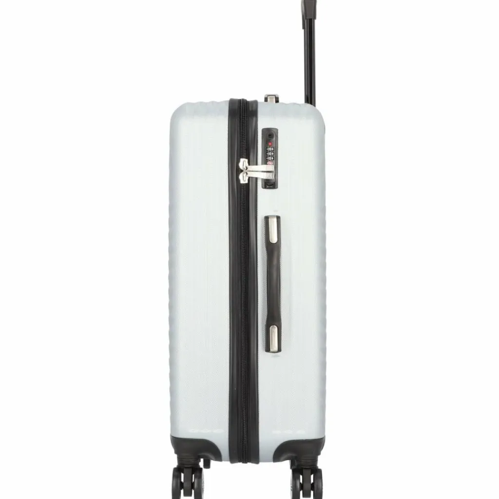 Hot mano Don Carlo 4-Rollen Trolley 67 cm silber