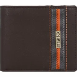 Herren mano Don Leonardo Geldbörse RFID Leder 11 cm