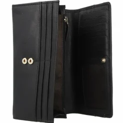 Damen mano Don Leonardo Geldbörse RFID Leder 18 cm