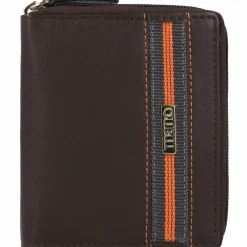 Damen mano Don Leonardo Geldbörse RFID Leder 10 cm